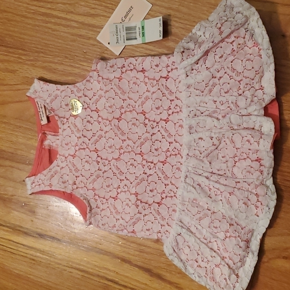 Juicy Couture Two Piece Set Size 18 Months New - Picture 5 of 7